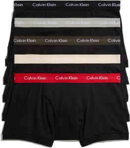 Мужские боксеры Calvin Klein Cotton Classics, 5 пар, Black Bodies W/ Black, Grey Heather, Exact, Tapioca, Olive