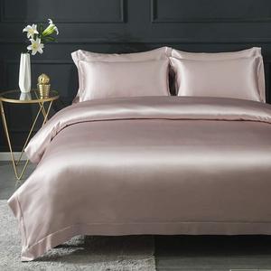 Orose Комплект постельного белья Orose 100% шелк тутового дерева бесшовный плотный нежно-розовый Sweet Pink