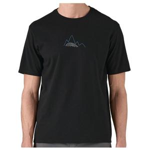 Футболка Berm logo responsibili - t-shirt Patagonia, черный