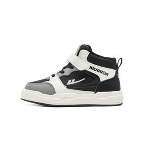 Утепленные детские ботинки Slip Resistant Abrasion Resistant WARRIOR, черный/бежевый/серый (fleece-lined)