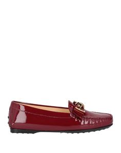 Лоферы Tod'S, бордовый