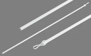 Спиннинг Good Life "Prim", (1 шт.), для штор Длина: 125 см, белый