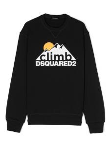 Dsquared2 толстовка с логотипом, черный