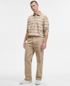 Мужские джинсы прямого кроя Dalton253 из парусины Hugo Boss, Tan