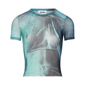 Футболка Jean Paul Gaultier Water Printed Tee, Indigo/Vintage Blue