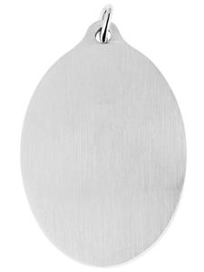 Adeliás Универсальный кулон из нержавеющей стали серебристого цвета
