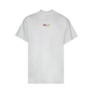 Футболка Balenciaga Oversized T-Shirt 'Dirty White', белый