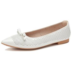 QUICHESHOES Женские повседневные туфли бежевые, цвет Beige