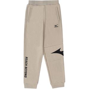 Детские спортивные штаны для улицы универсальные весна-осень Mizuno, хаки