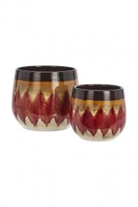 Крышка для цветочного горшка 17,5 х 14,5 см Madam Stoltz, мультиколор