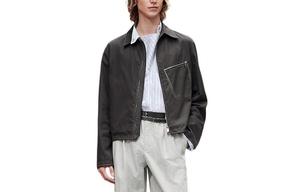 Куртка мужская лакричного цвета Hermes, цвет Licorice color