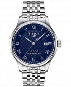 Мужские автоматические часы Le Locle Powermatic 80 с браслетом из нержавеющей стали 39,3 мм Tissot