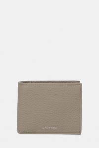 Кожаный кошелек Calvin Klein, коричневый