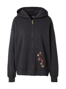 HOLLISTER Худи на молнии в черном цвете