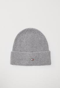 Шапка Tommy Hilfiger FLAG BEANIE UNISEX, Mid Grey Heather/Grey