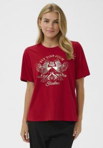 Футболка Culture TAYA GITH, Chili/Dark Red