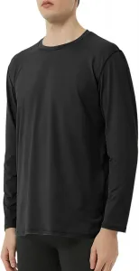 Мужская футболка с длинным рукавом Casual Fashion Crewneck Pullover, влагоотводящая, быстросохнущая, для хайкинга и рыбалки