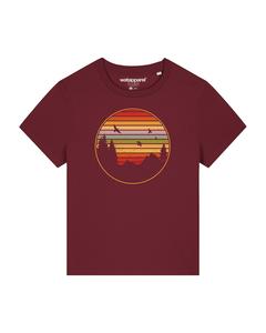 Рубашка Watapparel Sunset Berge & Tannen, бордовый