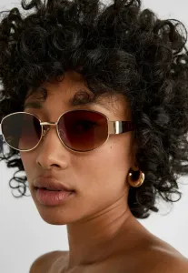 Солнцезащитные очки с дужками Stradivarius, Brown