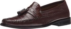 Мужские лоферы Florsheim Pisa с кисточками и открытым носком, Cognac