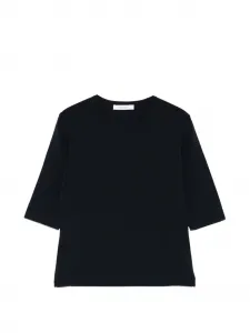 Тисненый топ Max Mara, синий