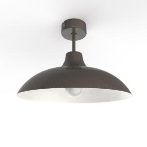 Потолочный светильник Lumicom, 40x40x23 см, серо-коричневый