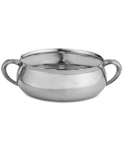 Детская миска Kibo с крышкой Nambé, серебро