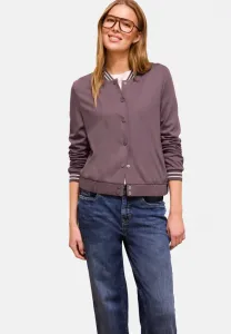 Свитшот на молнии с надписью "mit collegedetails" Street One Studio, Rosa