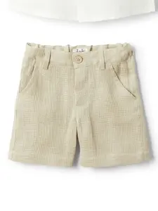 Текстурированный комплект из шорт и рубашки Il Gufo, белый