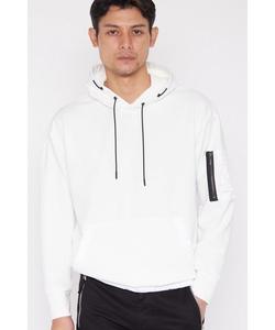 Худи TORNADO MART Hybrid POV, цвет White