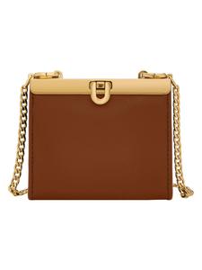 Женская кожаная сумка через плечо Fossil коричневого цвета SL10027200