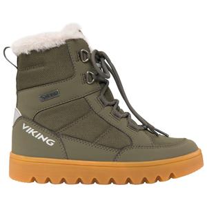 Зимние ботинки Viking Kid's Fleek Warm GTX Zip, цвет Pine/Olive