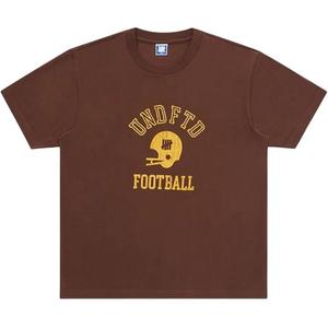 Футболка унисекс UNDEFEATED, коричневый