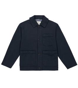 Куртка из смесового хлопка Woolrich, синий