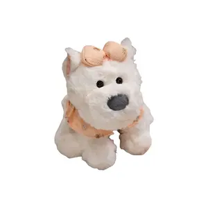 Милые и очаровательные плюшевые куклы щенков вест хайленд уайт терьера высота 23 см Bitter purchase