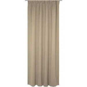 Шторная ткань Wiessee с многофункциональной лентой, 1 шт., по размеру Wirth, Natur