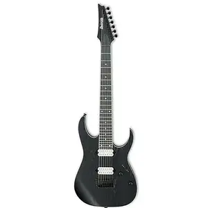Электрогитара Ibanez RG Prestige RGR752AHBF с 7 струнами, гриф из розового дерева, цвет Weathered Black