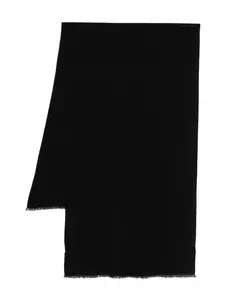 Шарф с бахромой 19 Andrea’S 47, черный