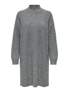 Платье до колена ONLY, темно-серый меланж