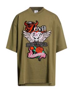 Футболка Vetements, зеленый