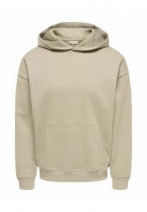 Худи Only & Sons Hoodie, Laurel Oak/Beige
