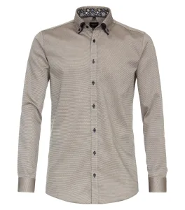 Деловая рубашка VENTI "Деловая рубашка VENTI однотонная", желтый