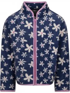 Trespass Детская куртка из софтшелла "Sibyilla Fleece" синего цвета