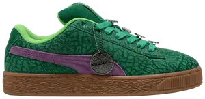 Кроссовки Puma Teenage Mutant Ninja Turtles x Suede XL 'The Four Turtles', зеленый