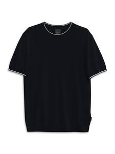 Трикотажная футболка с короткими рукавами, цвет 390-синий Bugatti