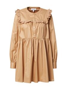 Мини платье EDITED Camryn, Sand