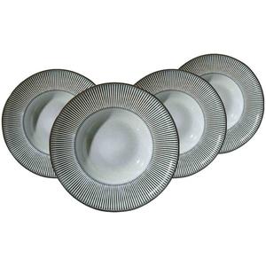 Тарелка для пасты Ritzenhoff & Breker Salerno 4er Set, серый - керамика - 31 x 7 x 31 см