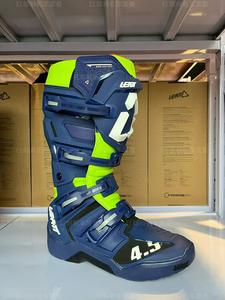 LEATT Внедорожные ботинки для мотоцикла track forest road 55 competition с регулируемой осью, антискользящие, для мужчин и женщин, оранжевые 4.5, синие, версия forest road, эндуро, размер 45