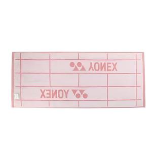 YONEX Спортивные полотенца Pink/Green Cotton/Polyester для фитнеса, игры в мяч, плавания, душа унисекс 34смx82см