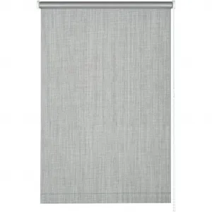 Рулонная штора с боковым приводом Blackout Deluxe затемняющая, защита от посторонних взглядов | энергосберегающая, монтаж без сверления, подвесная, энергосберегающая с термопокрытием Gardinia, Grau struktur